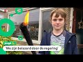 Jonah protesteert samen met andere Groningers