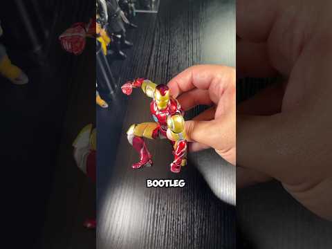 The best and CHEAPEST bootleg figure!? #marvel #actionfigure #bootleg #aliexpress #ironman #review