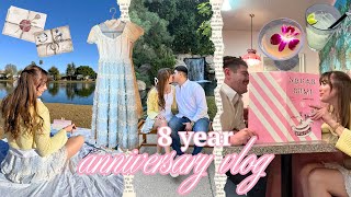 Our Romantic 8-Year Anniversary ✨ A Dreamy Park Date, Antique Shopping, & Grease-Inspired Diner!