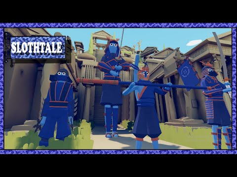 This COMBO is Working Really Good - TABS ( MONKEY KING, SAMURAI GIANT, SHOGUN, SENSEI )