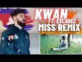 TeddyGrey Reacts to 🇰🇭 KWAN - នឹក | Miss Ft. ESCÁREZ, MFATT (Remix) | REACTION