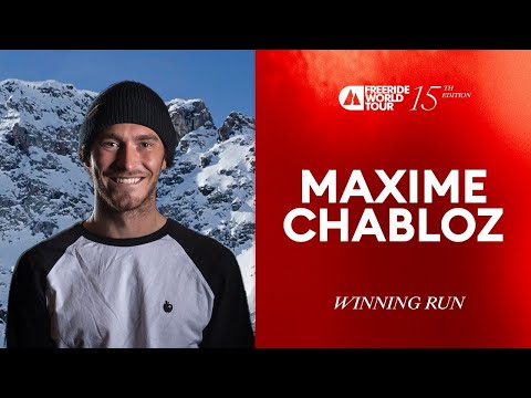 Freeride World Tour 2022 - Xtreme Verbier - Maxime Chabloz  Winning Run