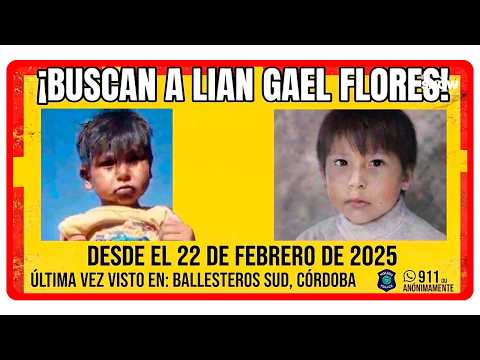 El desgarrador pedido de los papás de Lian Gael Flores al cumplirse 18 meses de su desaparición