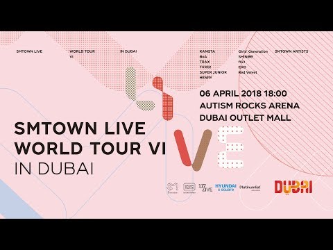 SMTOWN LIVE WORLD TOUR VI IN DUBAI - APRIL 6TH, 2018