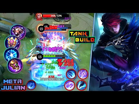 IN THE FOLLOWING OF THE TEST THE NEW HERO, I TESTED JULIAN ROAM|JULIAN OVER META HYBRID BUILD#mlmeta