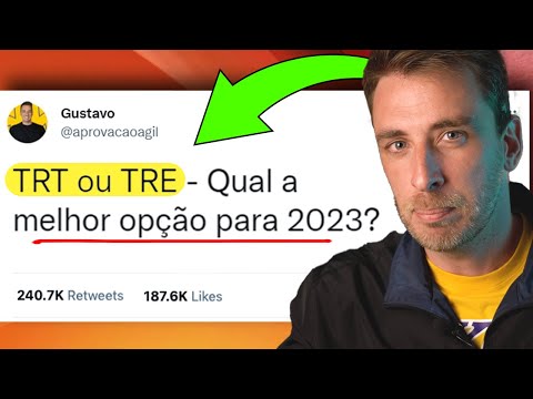 [TRTs ou TRE UNIFICADO?] MELHOR CONCURSO DE 2023 PARA COMEÇAR HOJE!