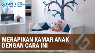 Jaga Kerapian Kamar Anak Anda dengan Cara Ini!