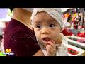 Baby Kim Was Very Curious When Went To The Market For The First Time