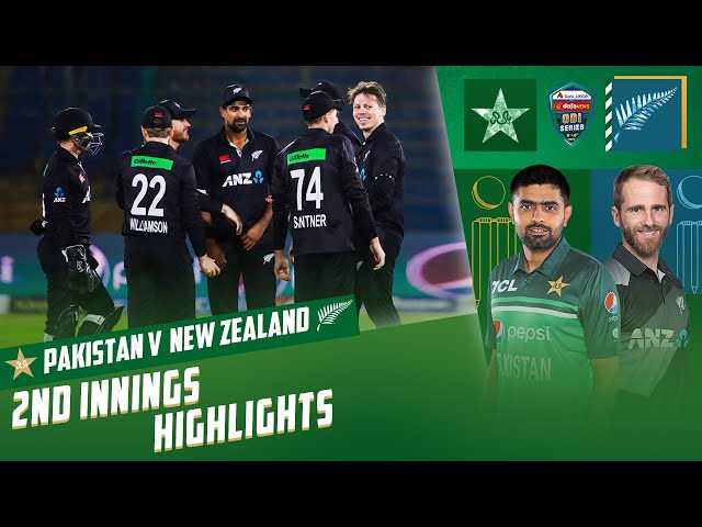 2nd Innings Highlights | Pakistan vs New Zealand | 2nd ODI 2023 | PCB | MZ2T