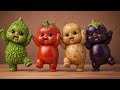 Cute Vegetables Babies Dance Party Oddly Satisfying AI