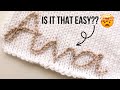 HOW DO YOU CROCHET LETTERS INTO A BLANKET Let Me Show You How Easy It Is
