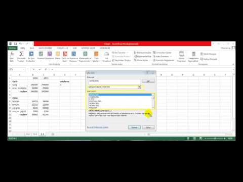 Microsoft office excel 2013 bolum 27