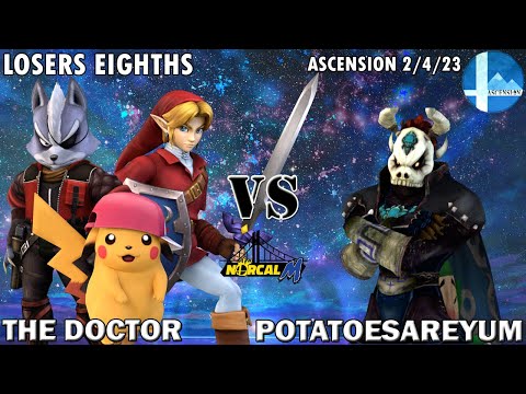 "Ascension 2/4/23" - The Doctor (Wolf/Link/Pika) v. PotatoesAreYum (Ganon) - Losers Eighths
