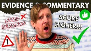 *EASY* How to Include STRONG Evidence and Commentary in Literary Argument | (AP®* Lit Q3)