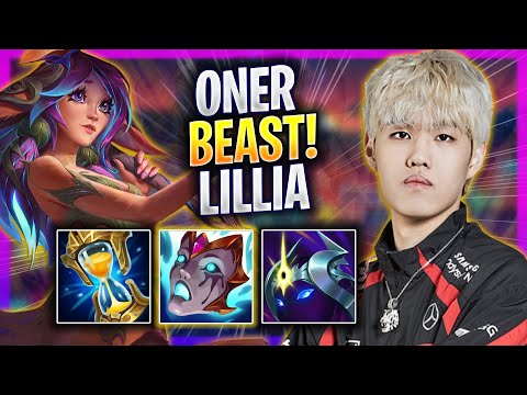 ONER IS A BEAST WITH LILLIA! - T1 Oner Plays Lillia JUNGLE vs Viego! | Season 2024