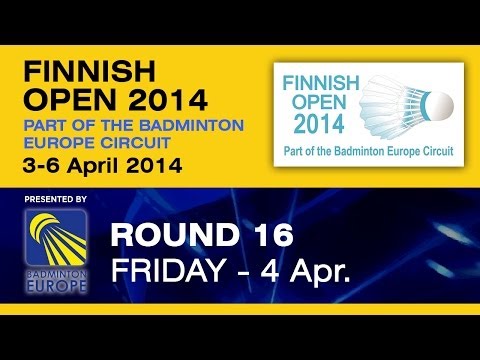 R16 - XD - A.Zinchenko / O.Morozova vs C.Coles / Alyssa Lim - 2014 Finnish Open