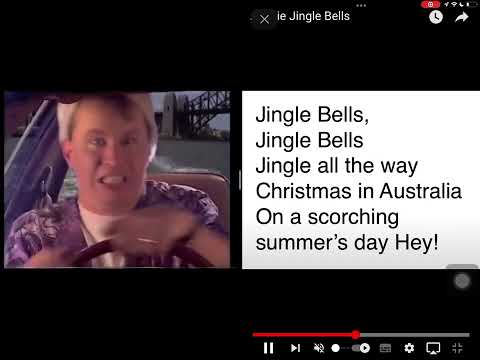 Aussie jingle bells video and lyrics