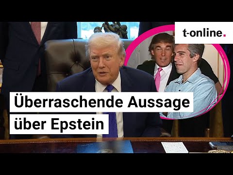 Video Thumbnail: Trump reagiert auf neue Epstein-Vorwürfe