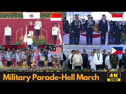 Hell March ASEAN - Singapore, Indonesia Malaysia and Philippine (4K UHD)
