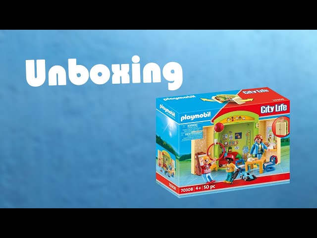 Vídeo relacionado con PLAYMOBIL City Life 70308 Cofre Guardería, A Partir de 4 años