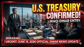 IT’S OFFICIAL: The U.S. Treasury Is In The Room! 🏦 Dinar RV Realities 2026