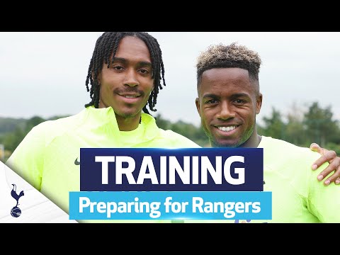 Spence trains & Kulusevski scores a WORLDIE! | TRAINING ahead of Rangers