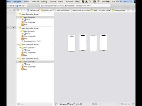 XCode: Refactor Storyboard