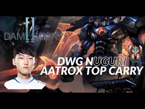 **DWG - NUGURI** CARRIES KR CHALLENGER GAME [Top Aatrox] Solo Queue VOD - League of Legends [LoL]