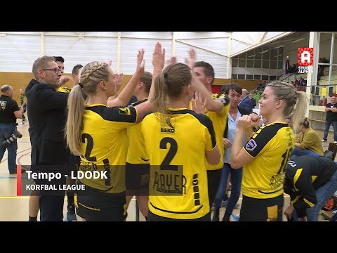 Samenvatting Tempo - LDODK (Korfbal League, zaterdag 9 november)