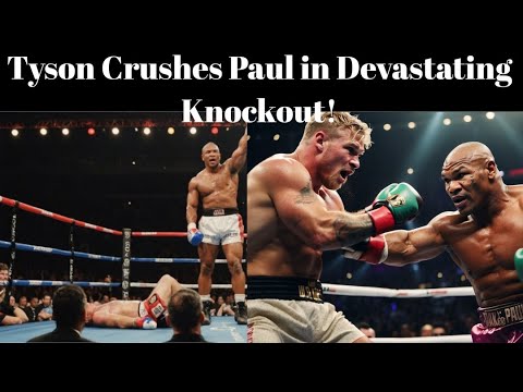 Mike Tyson vs Jake Paul full fight Tyson Crushes Paul in Devastating Knockout!