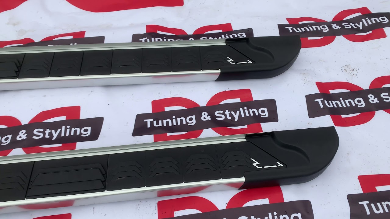 Боковые Подножки RedLine Black (2 шт., Алюминий) Video 2