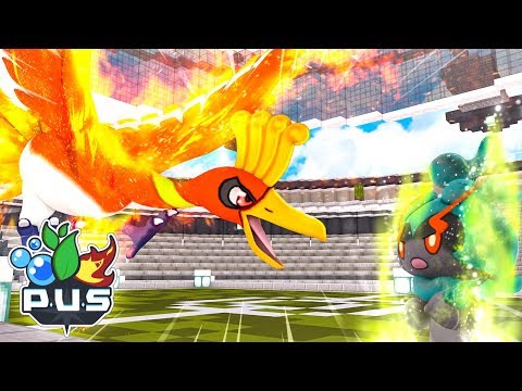 Ho-oH vs MARSHADOW! A INCRÍVEL BATALHA POKÉMON - PIXELMON ULTRA SHOWDOWN
