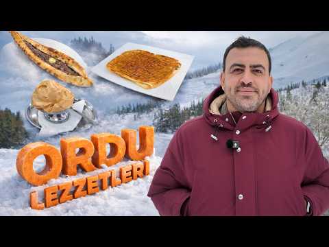 ORDU LEZZETLERİ: Tost, pide, sade dondurma, Boztepe ve Çambaşı Yaylası