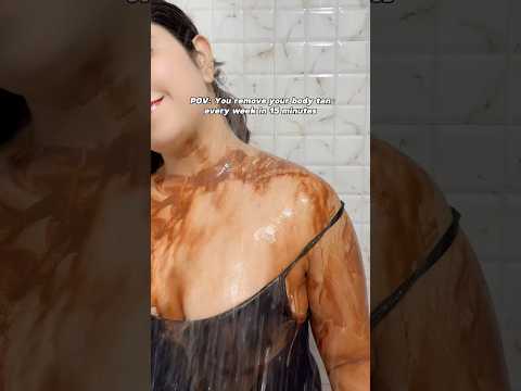 Remove your Body Tan in just 15 minutes✨💯