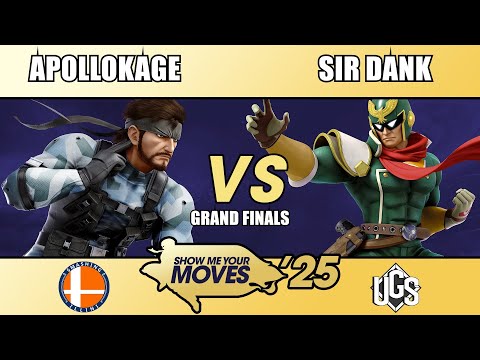 Show Me Your Moves 25 - Grand Finals - ApolloKage(Snake) Vs. Sir Dank(Captain Falcon)