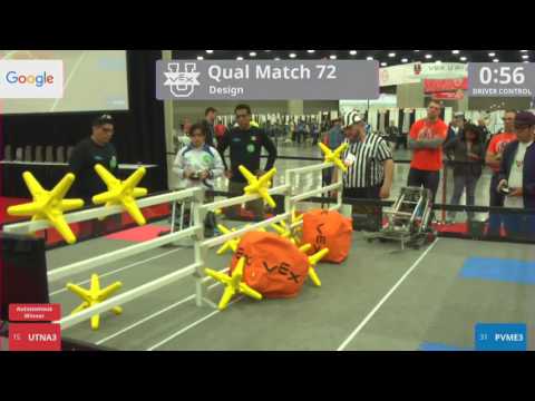 2017 VEXU Design Q72 - UTNA3 vs PVME3 - 13 to 26