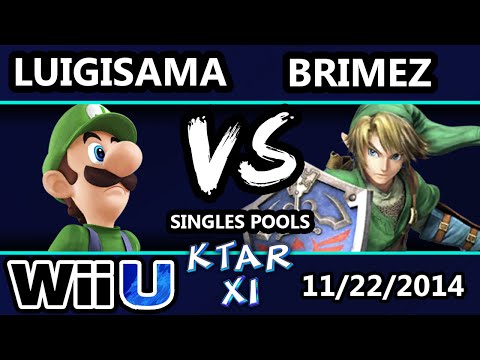 KTAR XI - Luigisama (Luigi) Vs. BrimeZ (Link) - Pools - Smash Wii U