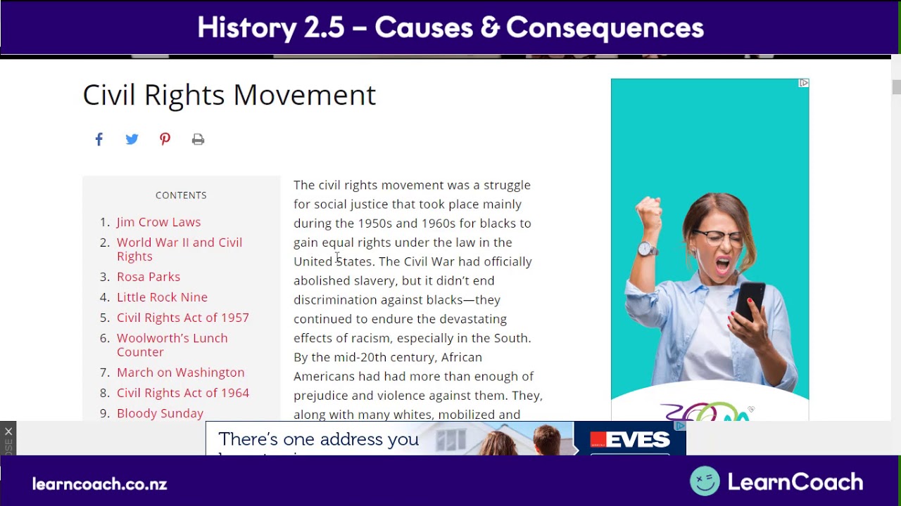 NCEA History Level 2 Causes and Consequences: How to Choose a Historical Event