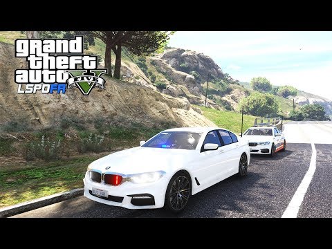 GTA 5 LSPDFR MOD #080 (Real Life Mod) - HIGHWAY PATROL W/ UNMARKED BMW!!!
