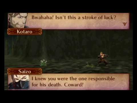 Fire Emblem Fates: Conquest - Chapter 17 Kotaro and Saizo Conversaton
