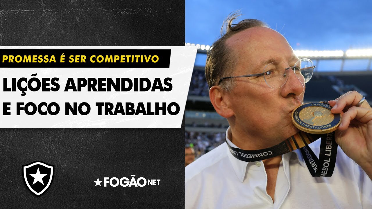 VÍDEO | Botafogo admite lições aprendidas e projeta volta por cima