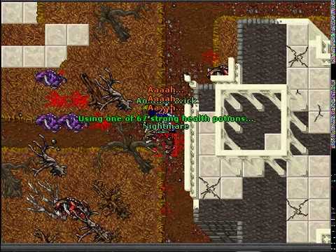 Tibia 150 RP - nightmare killing