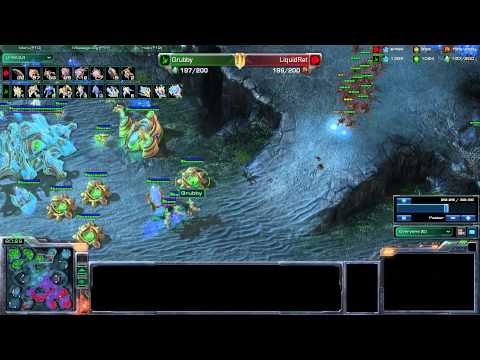 Dreamhack WCS Europe 2012 - Grubby vs LiquidRet Game 3 - PvZ Entombed Valley - SC2Samuel