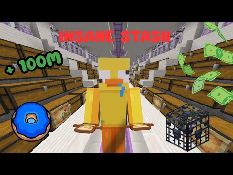 I RAIDED THE MOST STACKED STASH ON DONUT SMP!!!!