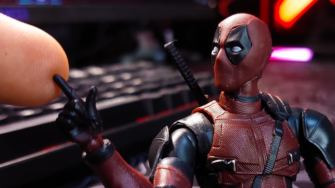 Achei! Será ele o Melhor Boneco Articulado do Deadpool no AliExpress?
