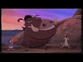 The Lion King 1 2 3 Timon Pumbaa S Crying VHS Capture Flipped