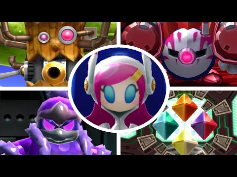 Kirby Planet Robobot - All Bosses (Story Mode)