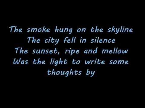 Evening Over Rooftops~Edgar Broughton Band~Lyrics