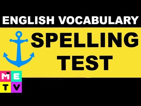 English Spelling Test (advanced)