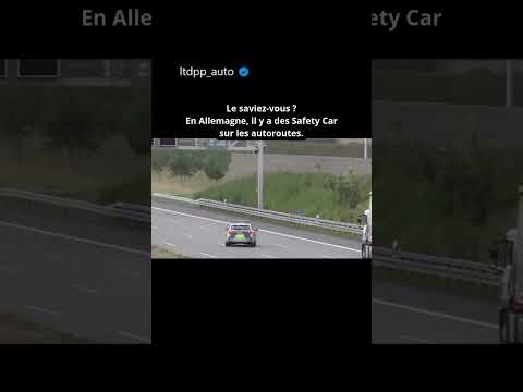 Safety car sur Autobahn 🏎️ #automobile #voiture #car #cars #carlovers #carguys #supercars #bmw